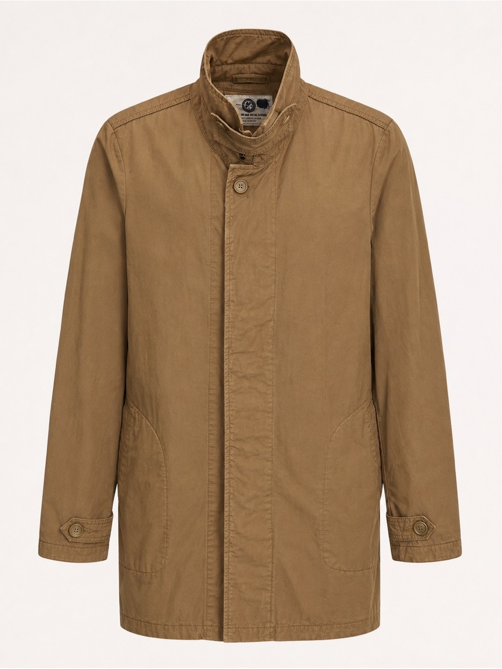 Lucky Brand Men's Tan Trench Coat